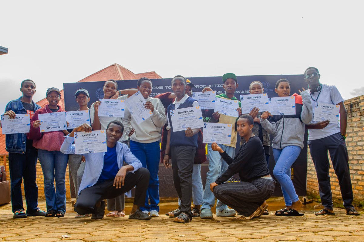 imena_pro's tweet image. A Proud Moment at IMENA 🎓
Our Multimedia Production  Level 5 interns has successfully completed their training.
This journey is more than a certificate, it’s about gaining real industry skills and stepping into the creative world ready to make impact.
@RTB_Rwanda 
#CreativeYouth