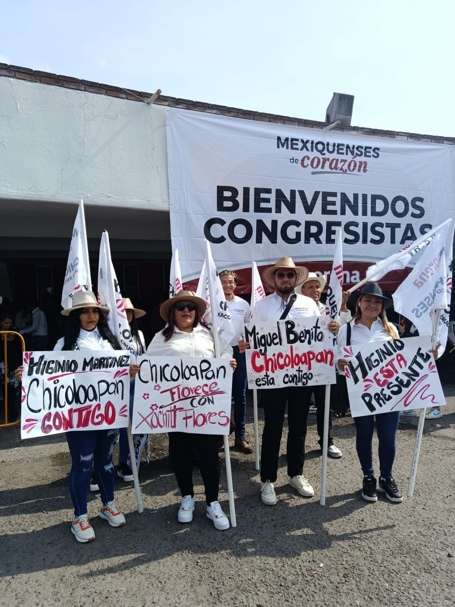 FrenteMexiquens's tweet image. Chicoloapan presente en Toluca 💪

Compañeros del Grupo Mexiquense participaron en el Congreso Estatal de Mexiquenses de Corazón, acompañando a nuestros líderes Miguel Benito Pérez y el Dr. Higinio Martínez.

#chicoloapan #trabajoenequipo #unidad