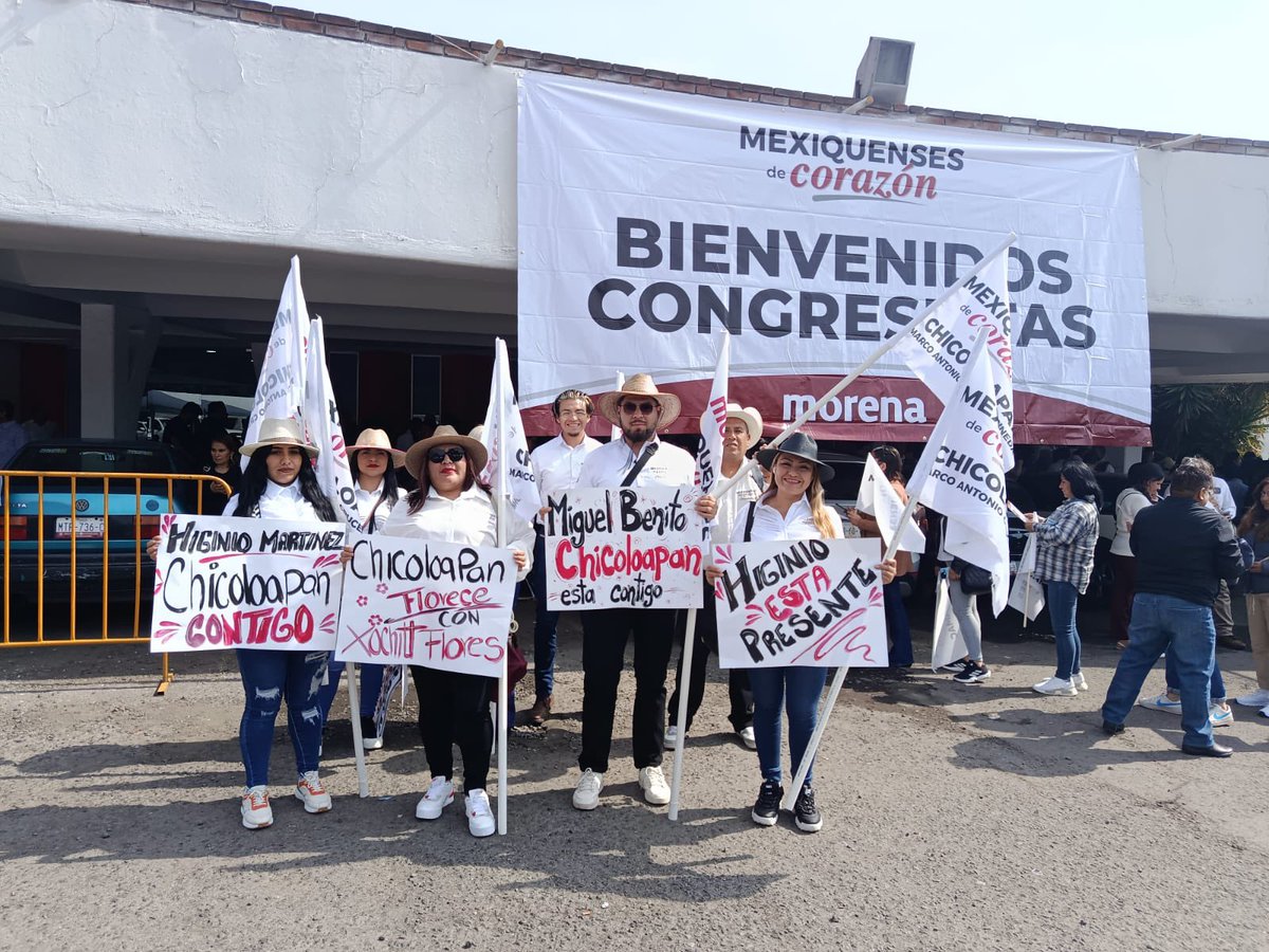 FrenteMexiquens's tweet image. Chicoloapan presente en Toluca 💪

Compañeros del Grupo Mexiquense participaron en el Congreso Estatal de Mexiquenses de Corazón, acompañando a nuestros líderes Miguel Benito Pérez y el Dr. Higinio Martínez.

#chicoloapan #trabajoenequipo #unidad