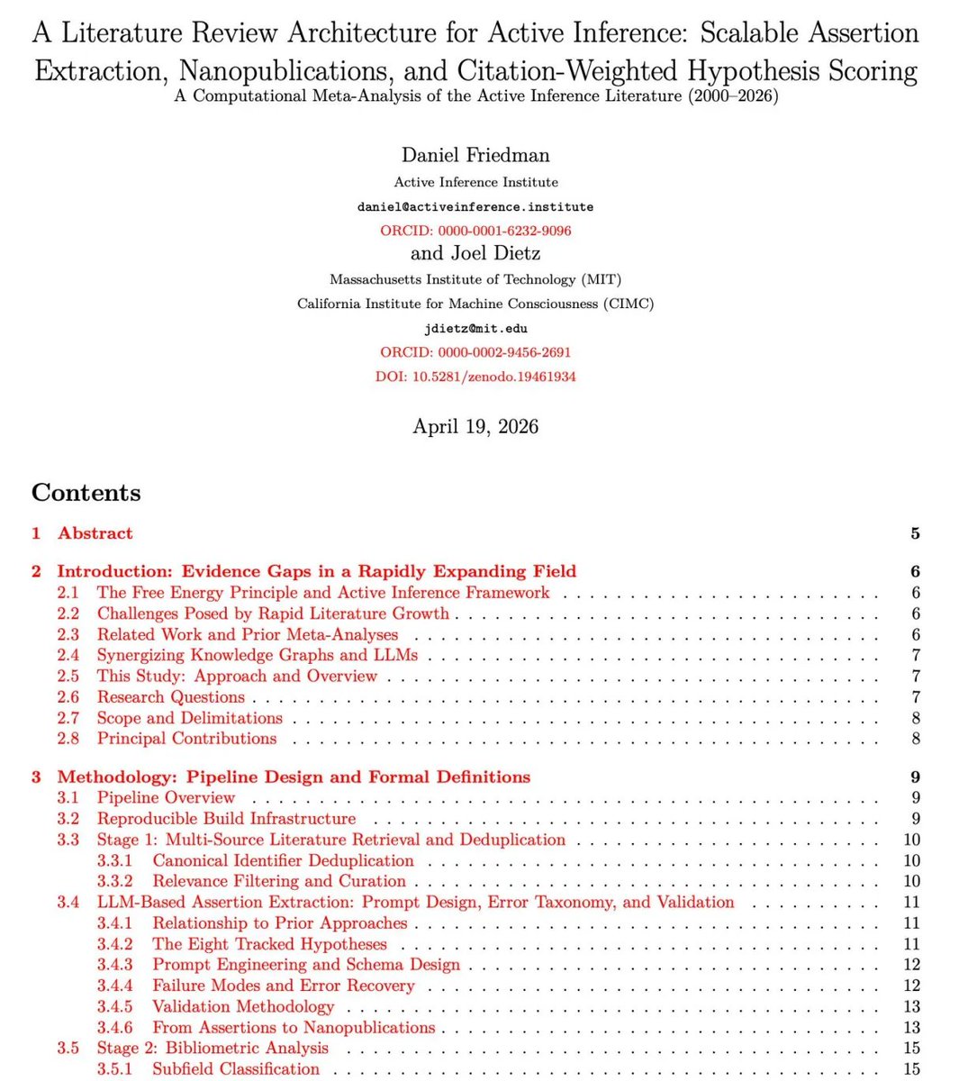 Active Inference Institute tweet media