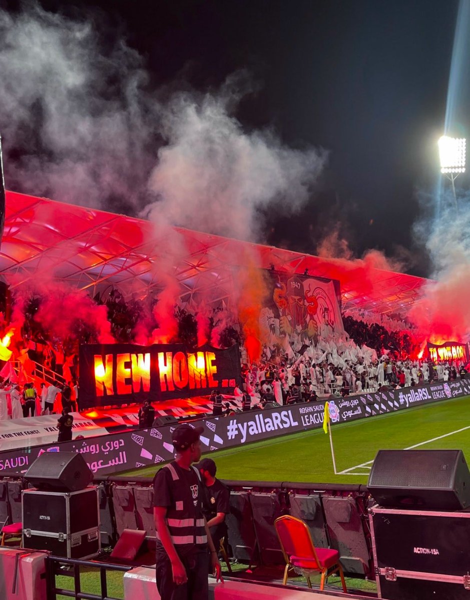 النهائي ينادي 
وحضورنا مطلب 🫡

خلف الشباب نسير دائما وأبدا 🤍🖤🔥