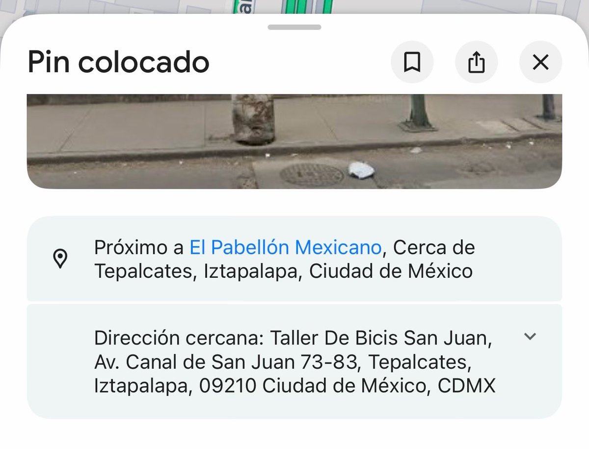 amtruiz's tweet photo. Cuándo llegarán las reparaciones por el mundial a esta coladera que está asi + de 6 meses, en vía principal. Para que no pregunten direcciones les dejo la ubicación a ver si le dan atención porque ya varios carros han caído ahí @ClaraBrugadaM @LaSEMOVI @SACMEX_DENUNCIA https://t.co/1GTroOisF6