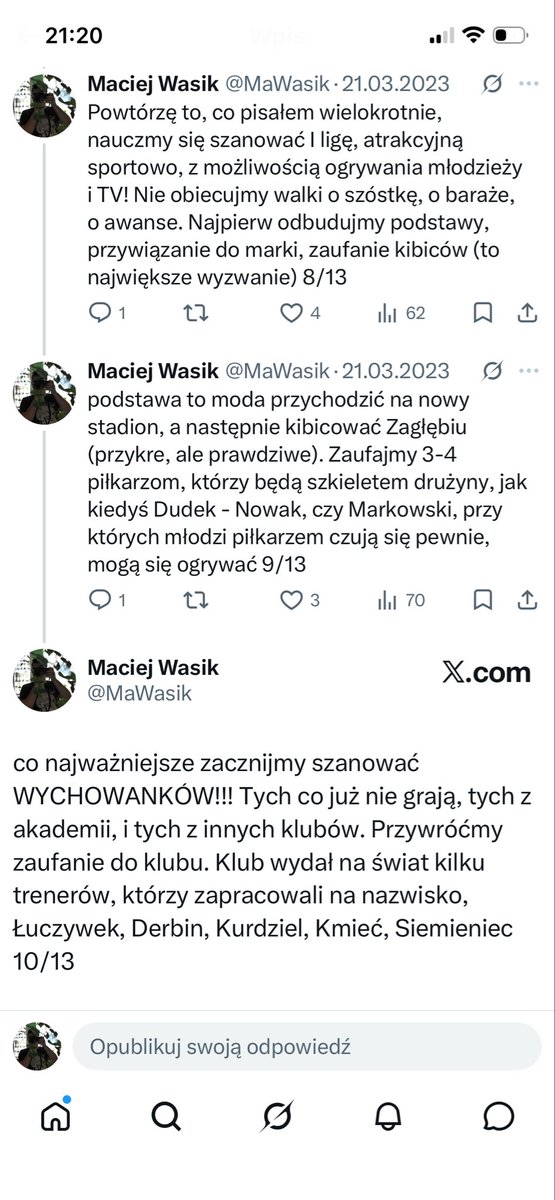 Maciej Wasik tweet media