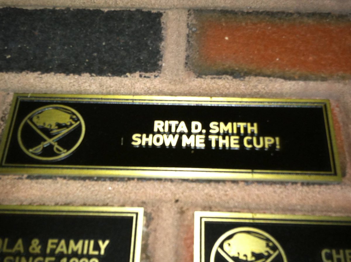 NicholasMendola's tweet image. Missing my late Gram. Let's go #Sabres 💙🟡⚔️