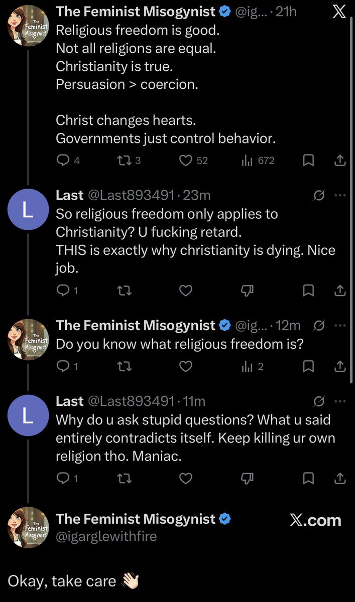 The Feminist Misogynist tweet media