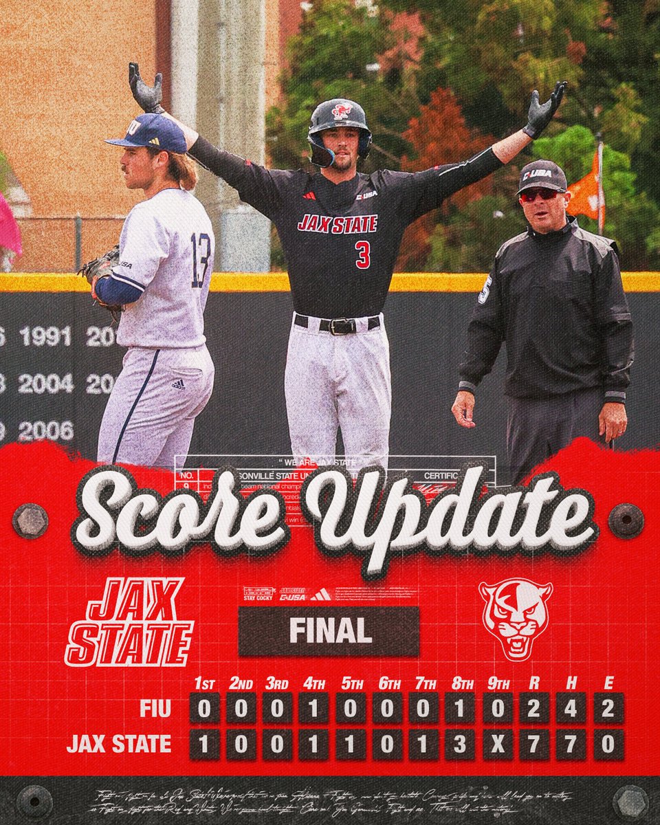 Jax State Baseball tweet media