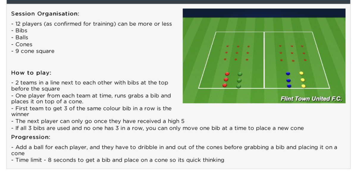 JACoaching96's tweet photo. #SundayShare 15/52✅⚽️

Topic this week: Arrival games

Question for all coaches, what’s everyone’s favourite arrival game, warm up or a fun competitive game to play with the players to bring some friendly competition in your session. 

My go twos are below⬇️⚽️ https://t.co/3hfQyfsYu8