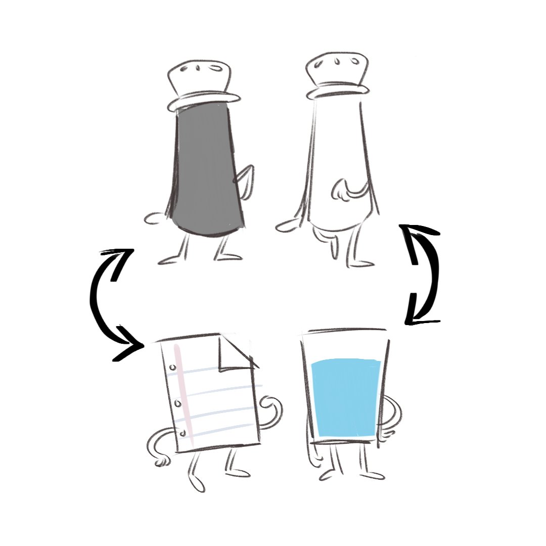 SpoopyLooey's tweet photo. Au idea i got im js never exploring

#payjay #saltpep #osctwt #inanimateinsanity https://t.co/ld6VvkfqtL