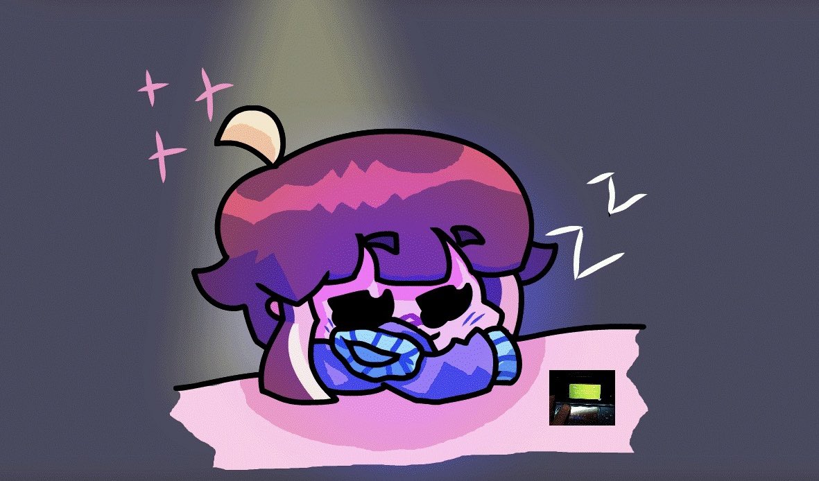 wegefella11585's tweet image. She was playing 3D land 

#fnf #fanart