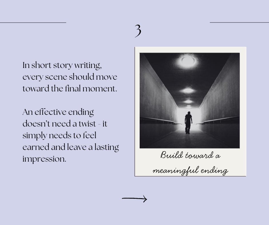 NGSStoryAwards's tweet image. Writing a short story? Here are 4 tips to strengthen your submission.

Tell us in the comments: which part of writing a short story do you find most challenging? 📚✍️

#writingcommmunity #AuthorsOfX