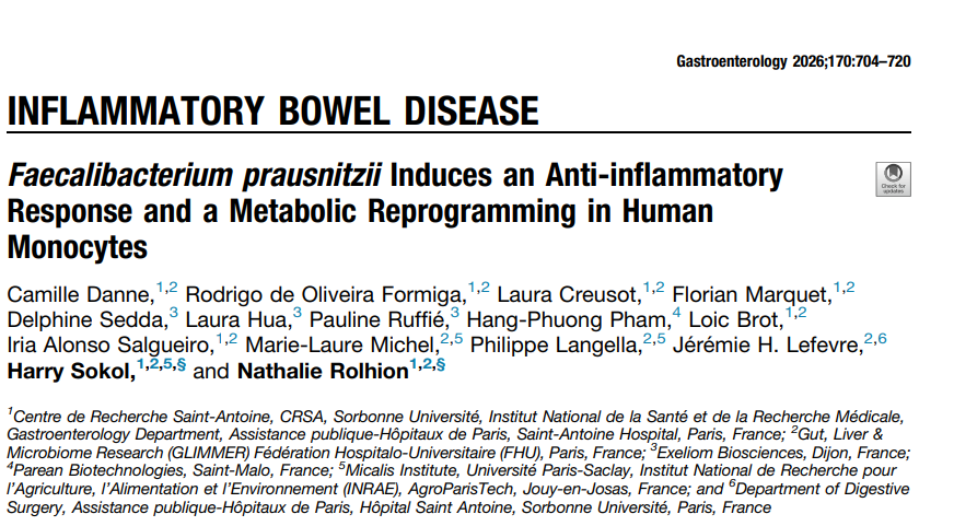 chemaremes's tweet photo. 🧵 1/
🦠 ¿Puede una bacteria intestinal reprogramar la inmunidad?
Nuevo estudio en Gastroenterology muestra cómo Faecalibacterium prausnitzii modula inflamación en EII.https://t.co/bFJQWi5Y7w @gastromx @AGA @ESmecuol74087 @motilidad  @AGA_Gastro @VerduLab @MoreiraR_Leti @DeMadaria @SAGE @gastrocol @pepebandera1 @AmerGastroAssn @OPGEgastro @WorldGastroOrg @GutMicrobiomeF @Microbiota_Inst @DIMISA_ISPA  @AEG @sepdigestiva