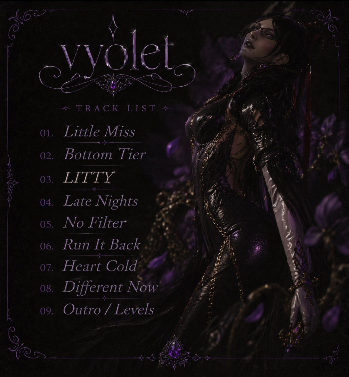 vyoletbayo's tweet image. nine tracks, zero competition… #vyolet

5.05.26