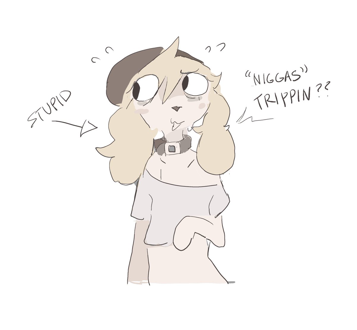 iv been called white a few times let it be know im a pup of color