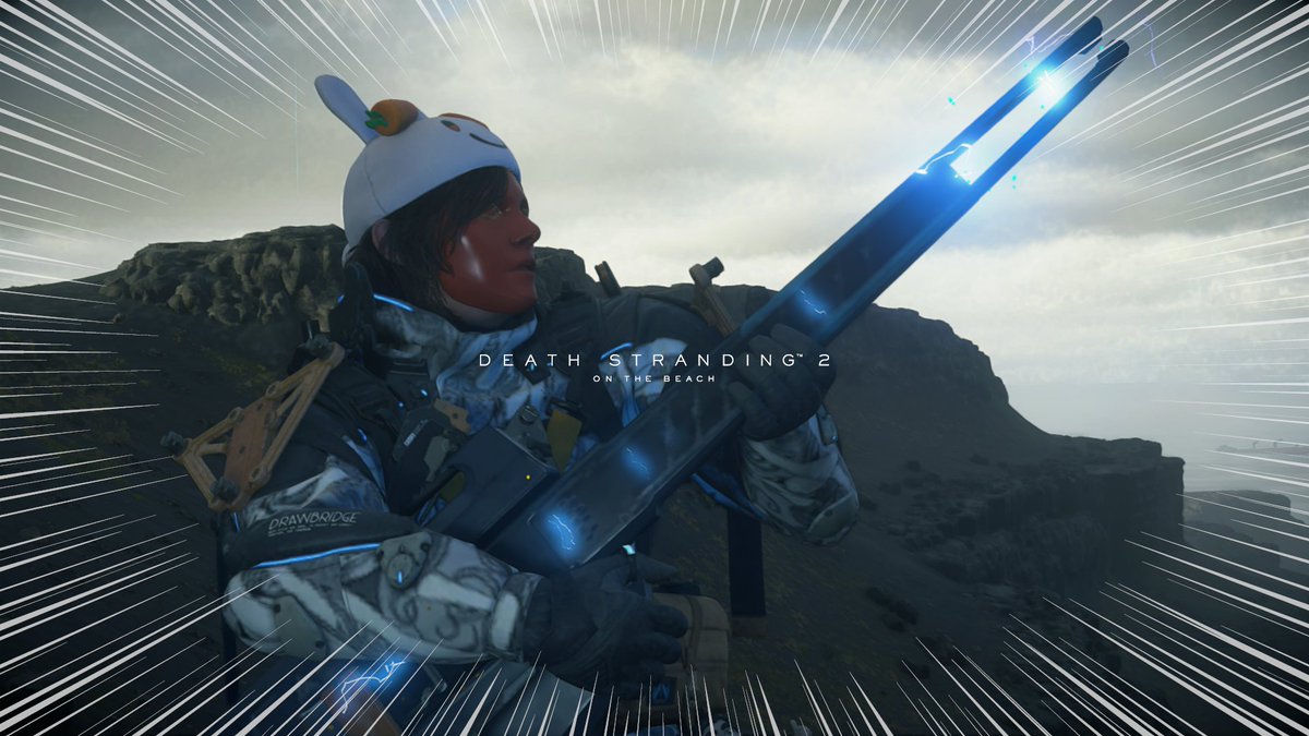 COMBATIVE1984's tweet photo. I love the guitar!❤️
#DeathStranding2
#DeathStranding2OnTheBeach https://t.co/b6uEqAxW7J