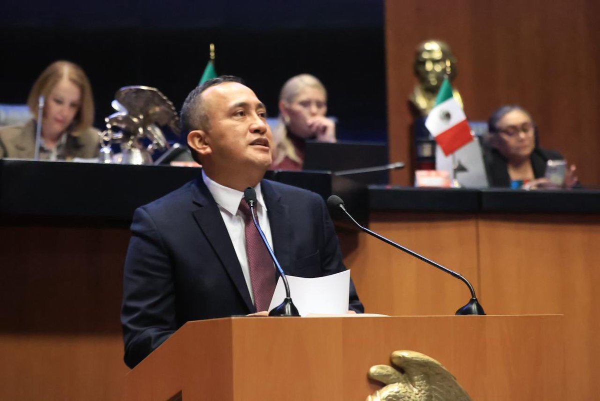Reconoce #senador <a href="/Nino_Morales1/">Antonino Morales Toledo</a> liderazgo de <a href="/Claudiashein/">Claudia Sheinbaum Pardo</a> en Cumbre Internacional

#OaxacadeJuárez, Oax.— El #senador por #Oaxaca, #AntoninoMorales Toledo, reconoció el liderazgo y la visión de Estado de la presidenta #ClaudiaSheinbaum Pardo durante su participación en la IV