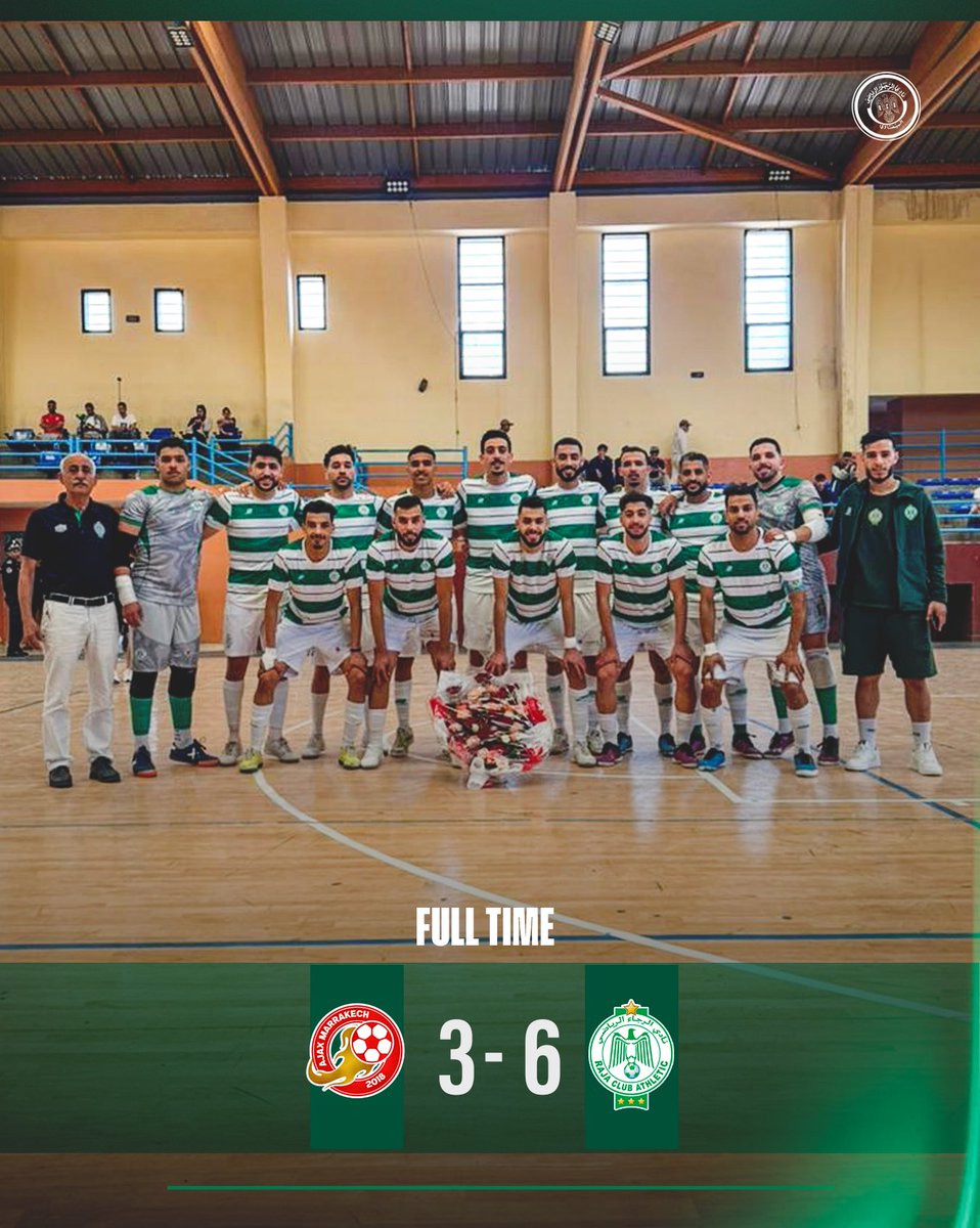 RCAfutsal's tweet photo. Full time 💚
3-6 🔥
Unbeaten. Untouchable.
Golden title secured 👑 https://t.co/G7VCmpcWKM