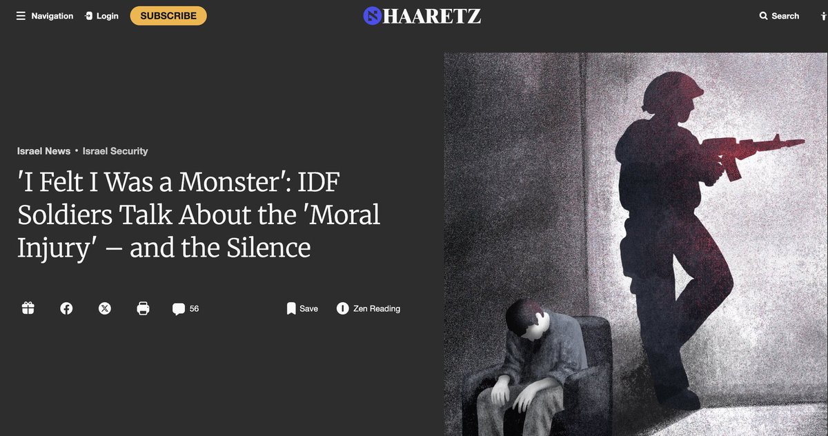 You are monsters and nobody cares about your “moral injuries.”
Go to Hell and cry about it there.