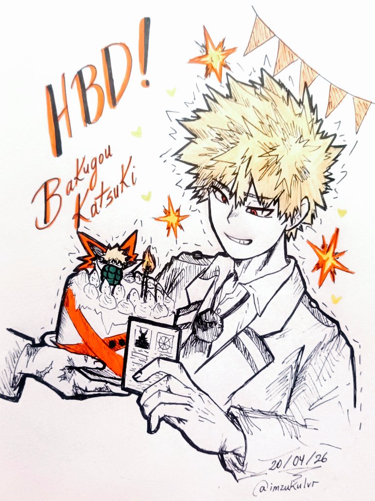 #爆豪勝己誕生祭2026
#爆豪勝己生誕祭2026
Happy birthday katsuki! 💥♡