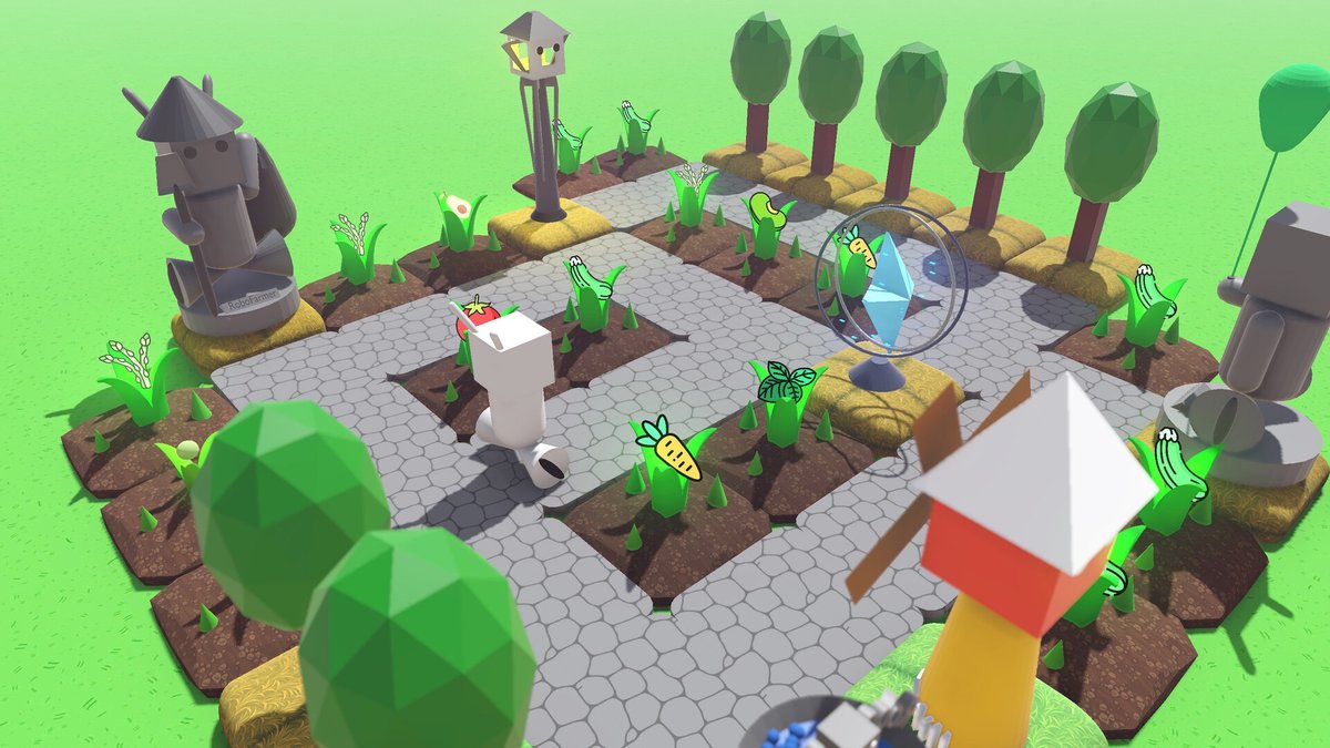 newgamesonly's tweet photo. Check out RoboFarm on Steam ! Build, automate, and decorate your dream farm! Deploy robot workers, unlock powerful upgrades, and watch your crops thrive while you relax, raising profits to your satisfaction. Save and share your creations, tune in with the music, and experience... https://t.co/fuyoad4vIH