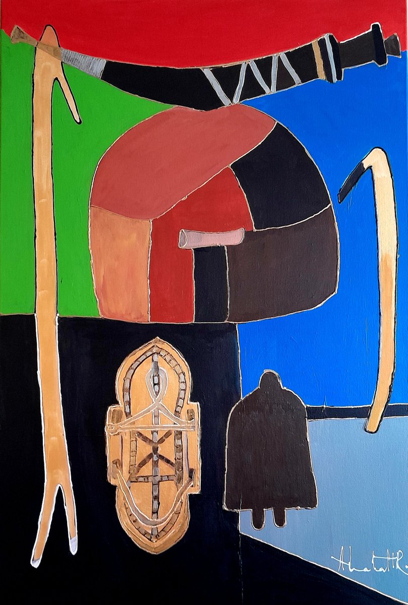 Abdulwahab_you's tweet photo. This artwork reflects Somali culture, particularly represented through the artistic depiction of the Djiboutian map. It is available for purchase; anyone interested should contact via direct message.
Acrylic painting,
Abstract painting,
24×36 inches
For sale.
@IsmailOguelleh
 @omar_hadi
 @A_Kamil_Mohamed
 @AmbDoualeh