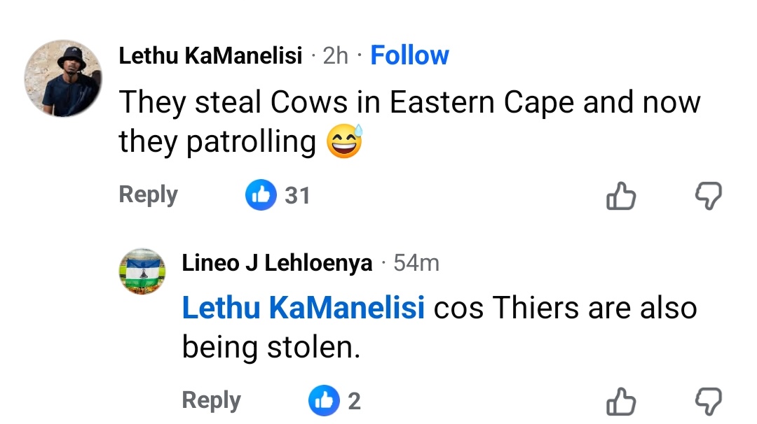 Miz_Ruraltarain's tweet photo. @Tsepang12162000 South Africans near those borders are saying something different #SecureSABorders https://t.co/4dtSi0RBep