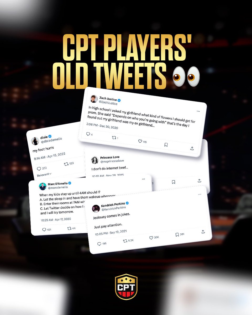 celebpokertour's tweet image. Digging up the tweet archives 👀

#celebritypoker #poker