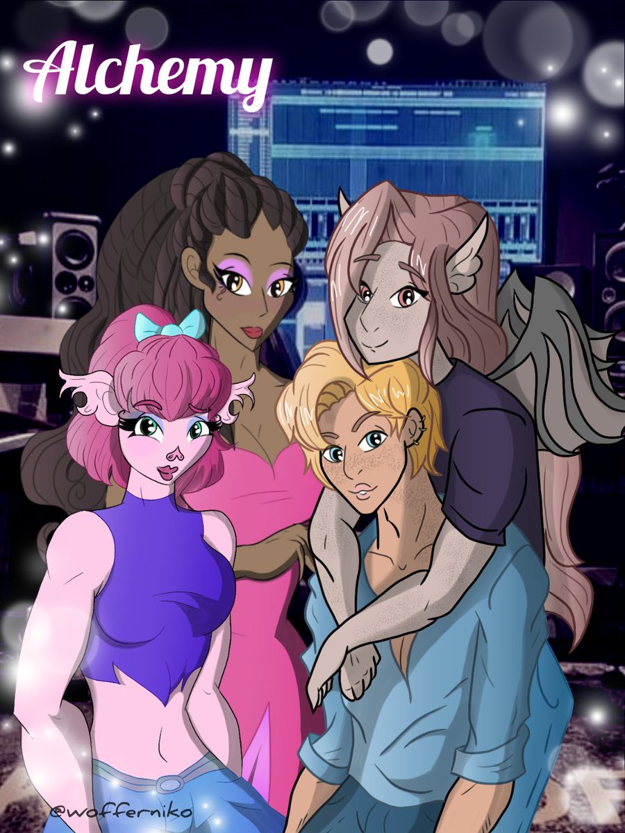 WofferNiko's tweet image. Meet Alchemy and Join the Charm! ✨

#kpop #oc #alchemy #charm #musaellis #sussi #nevilledion #nohijung #fanfic #artwork
