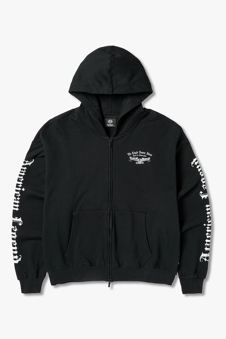 [260419] Yonghoon wore the American Legend zip hoodie from Harley Davidson Collections. sold out :/ #ONEWE <a href="/official_ONEWE/">원위 (ONEWE)</a>  #원위