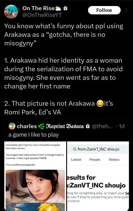 Prof. Chise tweet media