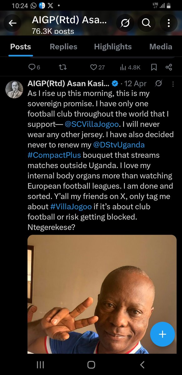 Javinst8's tweet photo. Famously known as a man of his word.
I hope you keep it up https://t.co/gbHuZjJRyX