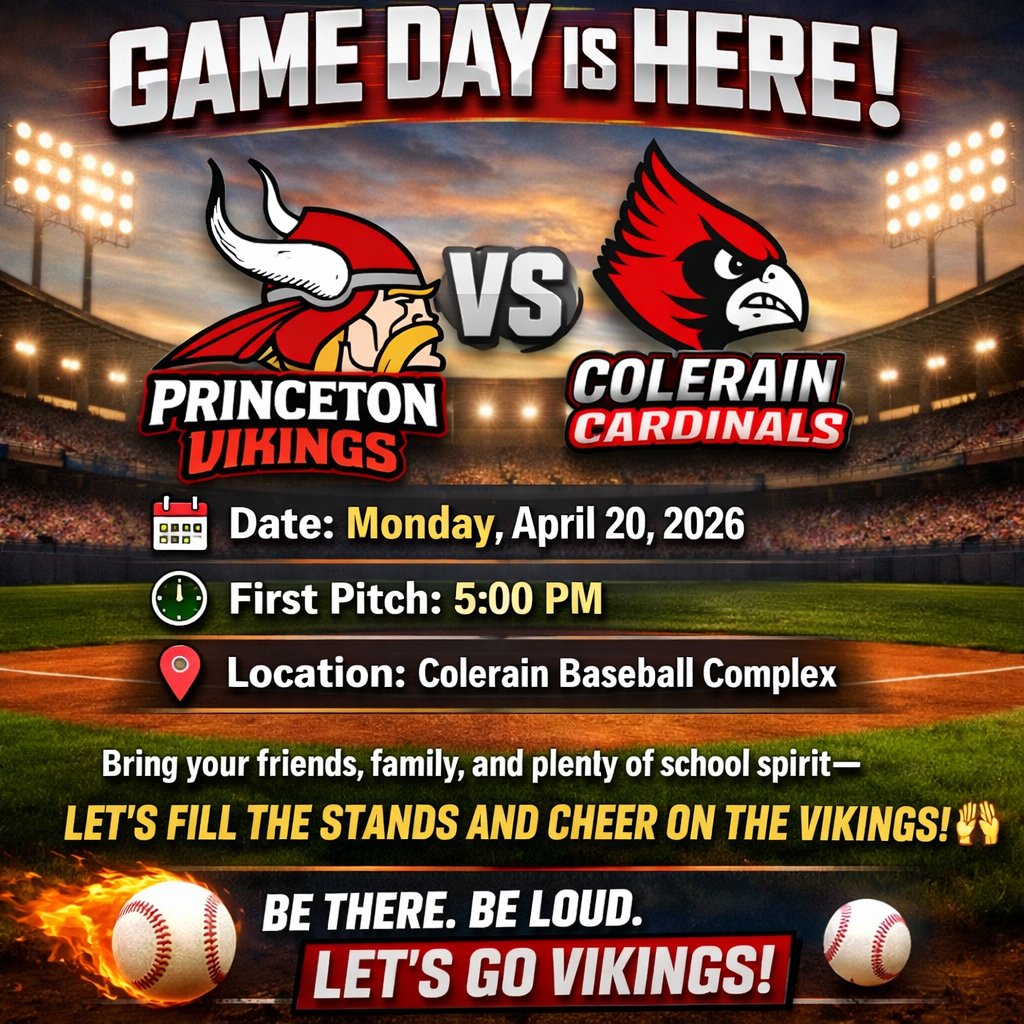 Princeton Vikings ⚾️ Ohio Div. I GMC Conference tweet media
