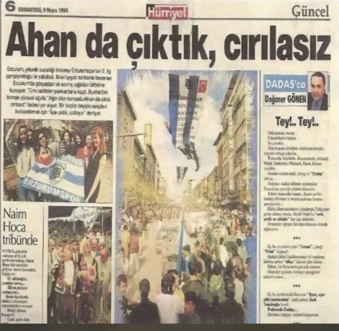 erenek61's tweet photo. Şampiyon @Erzurumspor https://t.co/wkxTm0SpBo