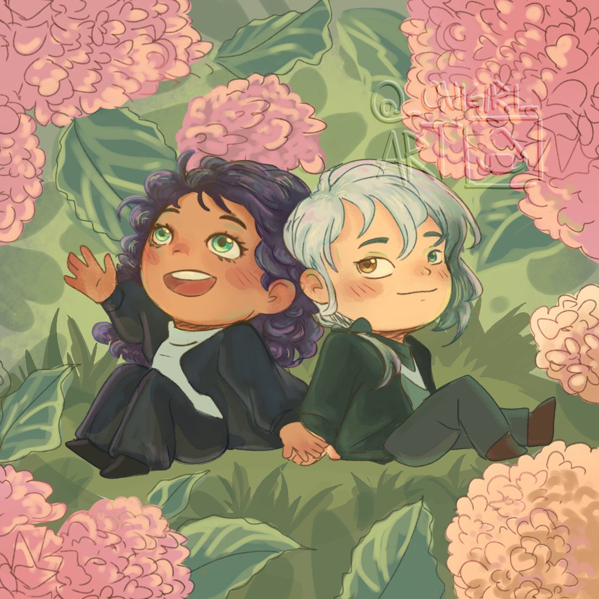 chicooos comisione un arte de mi OC y de Lysandro, me encanta mucho por favor es que lo adoro, no me arrepiento de absolutamente nada 😭😭. Para los que quieran saber es de <a href="/_Onigiri_Art/">Oni 🍙</a> 🫶🏾
#CDMTWT #lysandrotwt