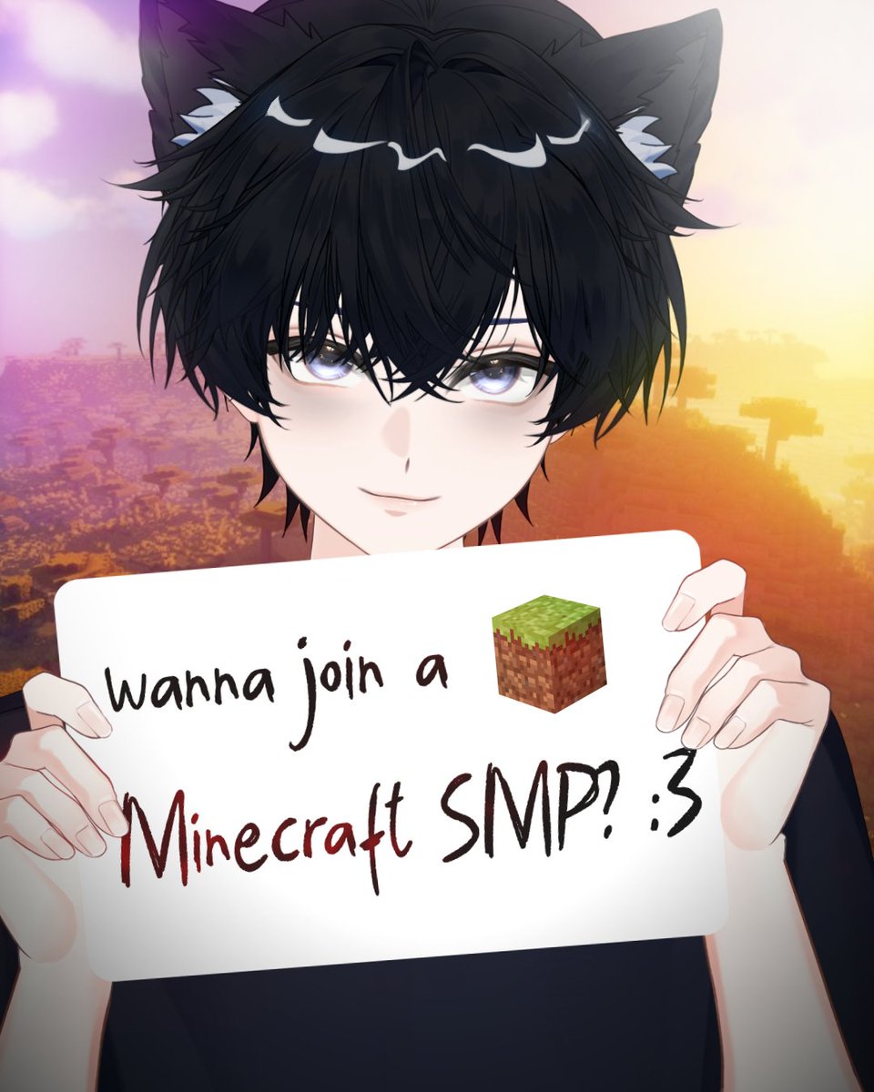 shykiuu's tweet image. HEYYYY

i am looking for #Vtubers to make a minecraft SMP!
(nothing crazy mods wise, its pretty much vanilla)

Drop a comment if you're interested in joining! .✦ ݁˖
