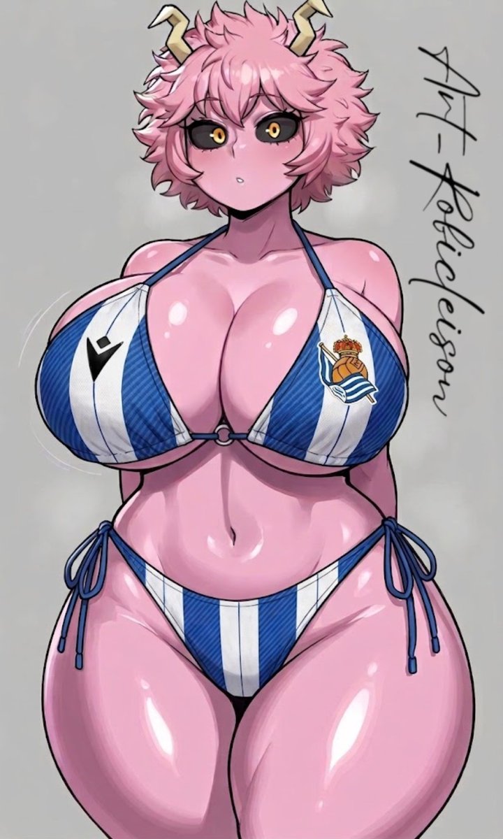 Art_Robicleison's tweet photo. Mina Ashido X Real Sociedad 
#MinaAshido #RealSociedad #ArtProcess https://t.co/fTO0K4uQR0