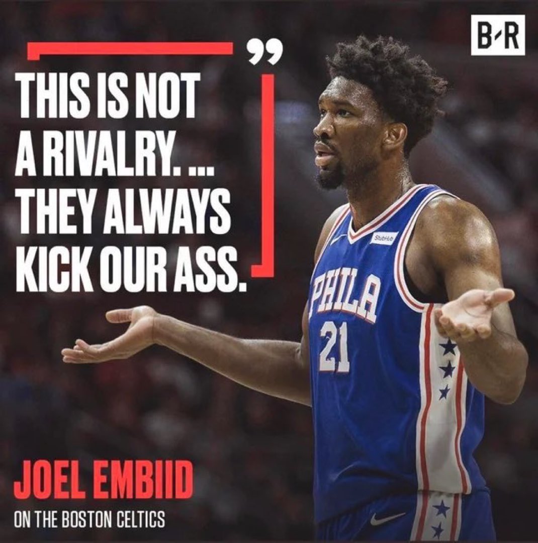 Definitely not a rivalry