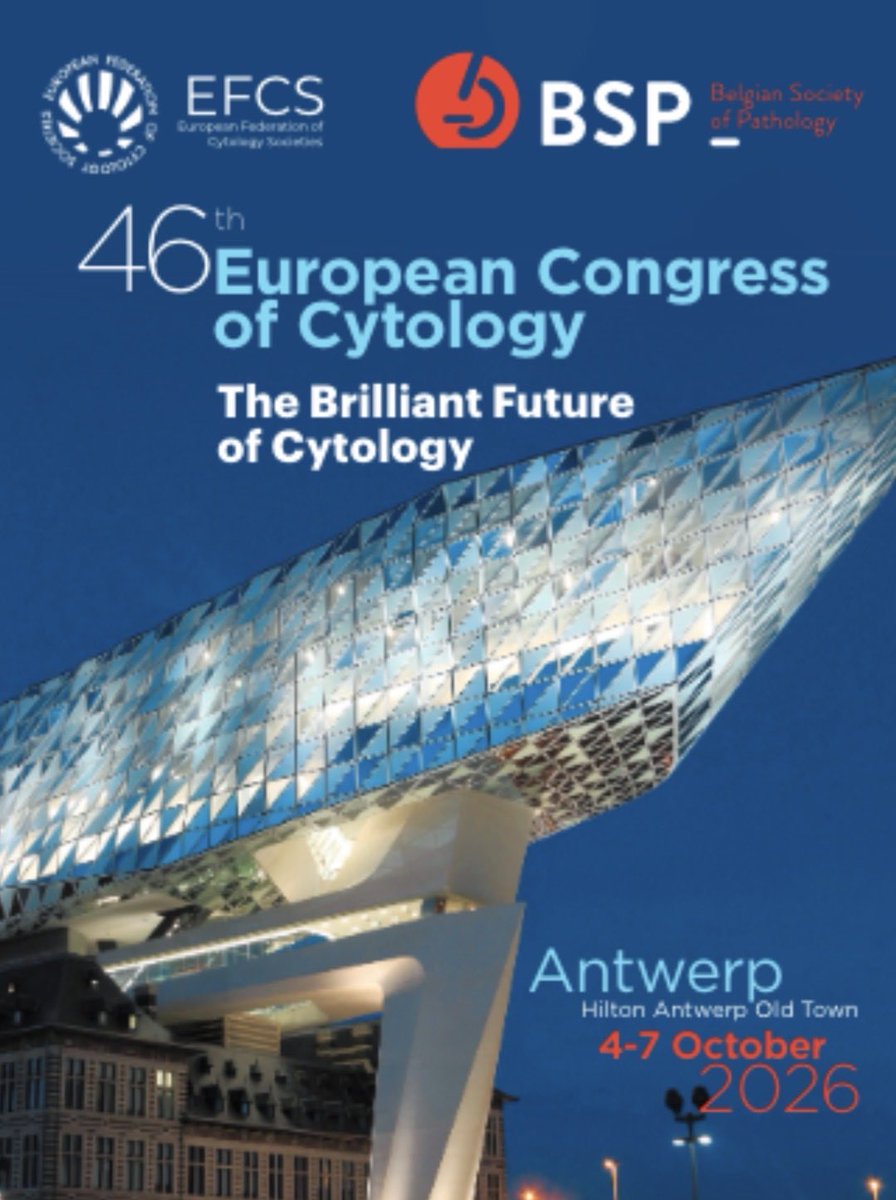CiolyRiveroC's tweet photo. #ECCyto2026 coming soon!
Registration includes ALL sessions, seminars, workshops, companion meetings and symposiums 🔬🌎👀
ℹ️ https://t.co/XIjqMm6RBJ
Just the perfect opportunity to become an #IACmember or take the #IACexam 📚📝💻 @IACytology
ℹ️ https://t.co/YMsx789FZf https://t.co/XL4vcFXLZ9