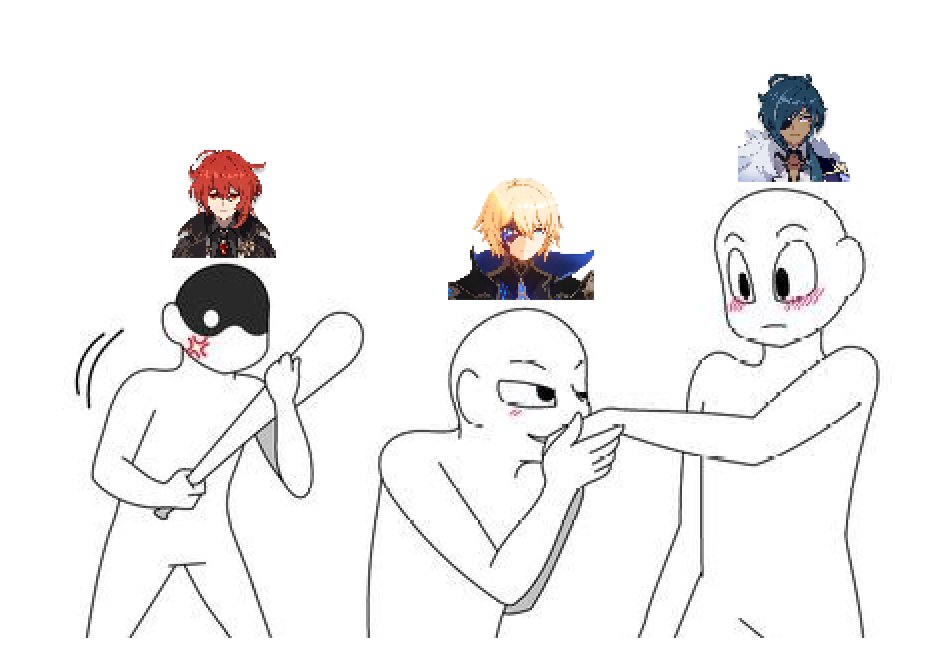 GenshinHSRships's tweet image. How I imagine Dainkae when they start dating (plus Diluc being protective brother)

#Dainkae #Kaeya #Diluc #Ragbros