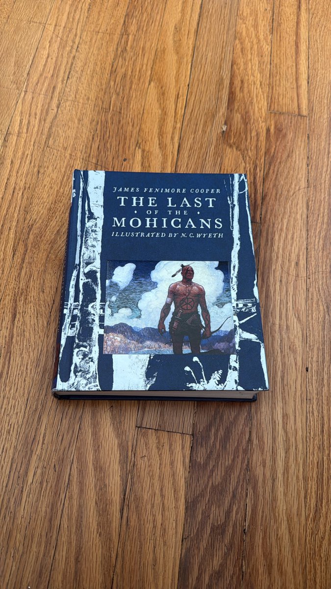 hyperbpress's tweet photo. @goodreads Hard to beat N.C. Wyeth’s illustrations for The Last of The Mohicans https://t.co/VenrvddGSD