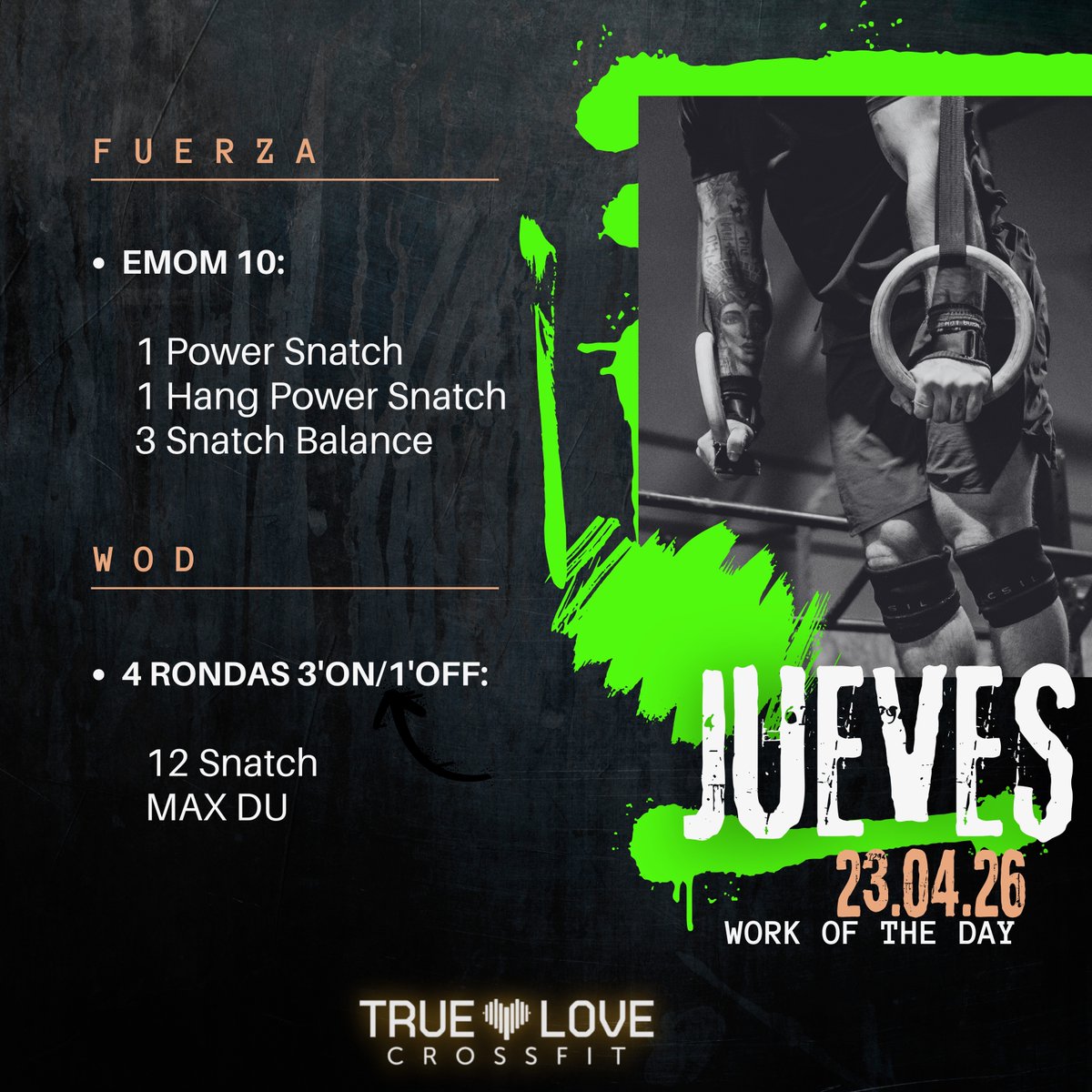 TrueLoveCrossF's tweet image. #truelovecrossfit #truelove #crossfit #mallorca #staytrue #training #workout #barbellclub #gwod #crossfitlifestyle #crossfitlife #crossfitfacility #crossfitaffiliate #crossfitbox #hyroxtraining #hyrox #hyroxworkout