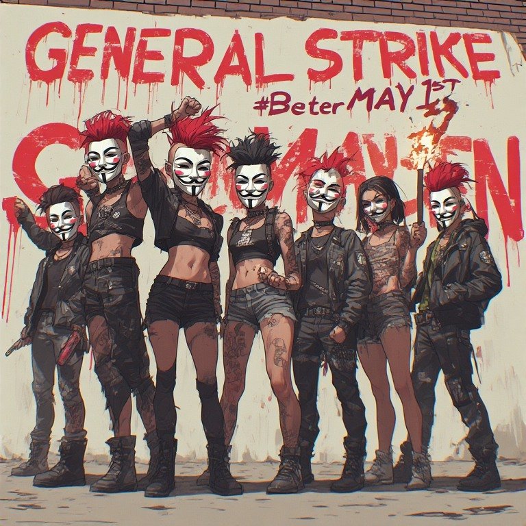 Unseenuserxxx00's tweet image. #GeneralStrikeWorldwide #may1 #JoinUs