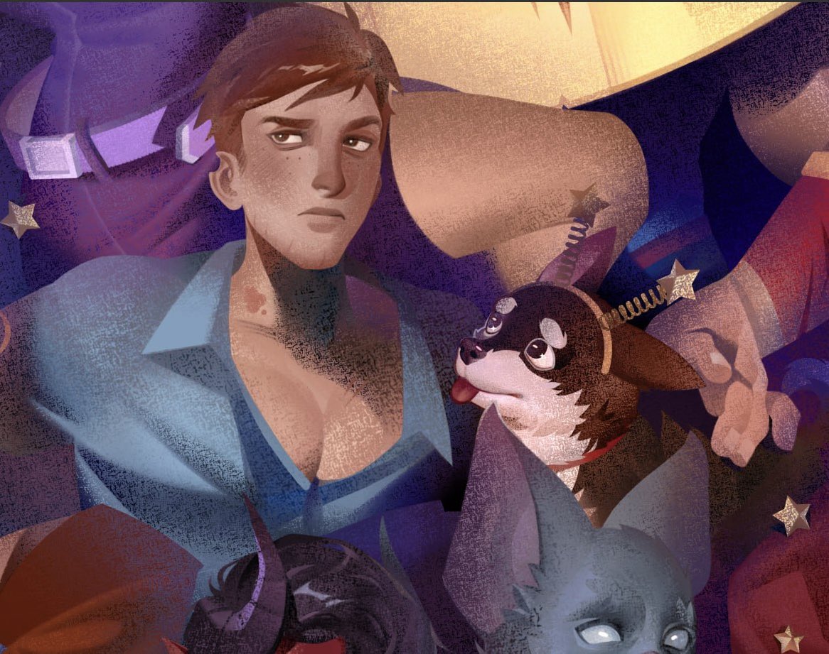 shukshusshuk's tweet image. Just boy and his silly dog 

#WIP 
#dispatch #DispatchGame