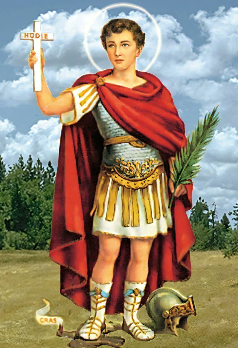 San Expedito de las causas justas y urgentes intercede por nosotros ante Nuestro Señor Jesucristo. Tú que eres el Santo guerrero, el Santo de los afligidos, el Santo de los desesperados, el Santo de las causas urgentes protégenos, ayúdanos otorgándonos fuerza, coraje y serenidad.