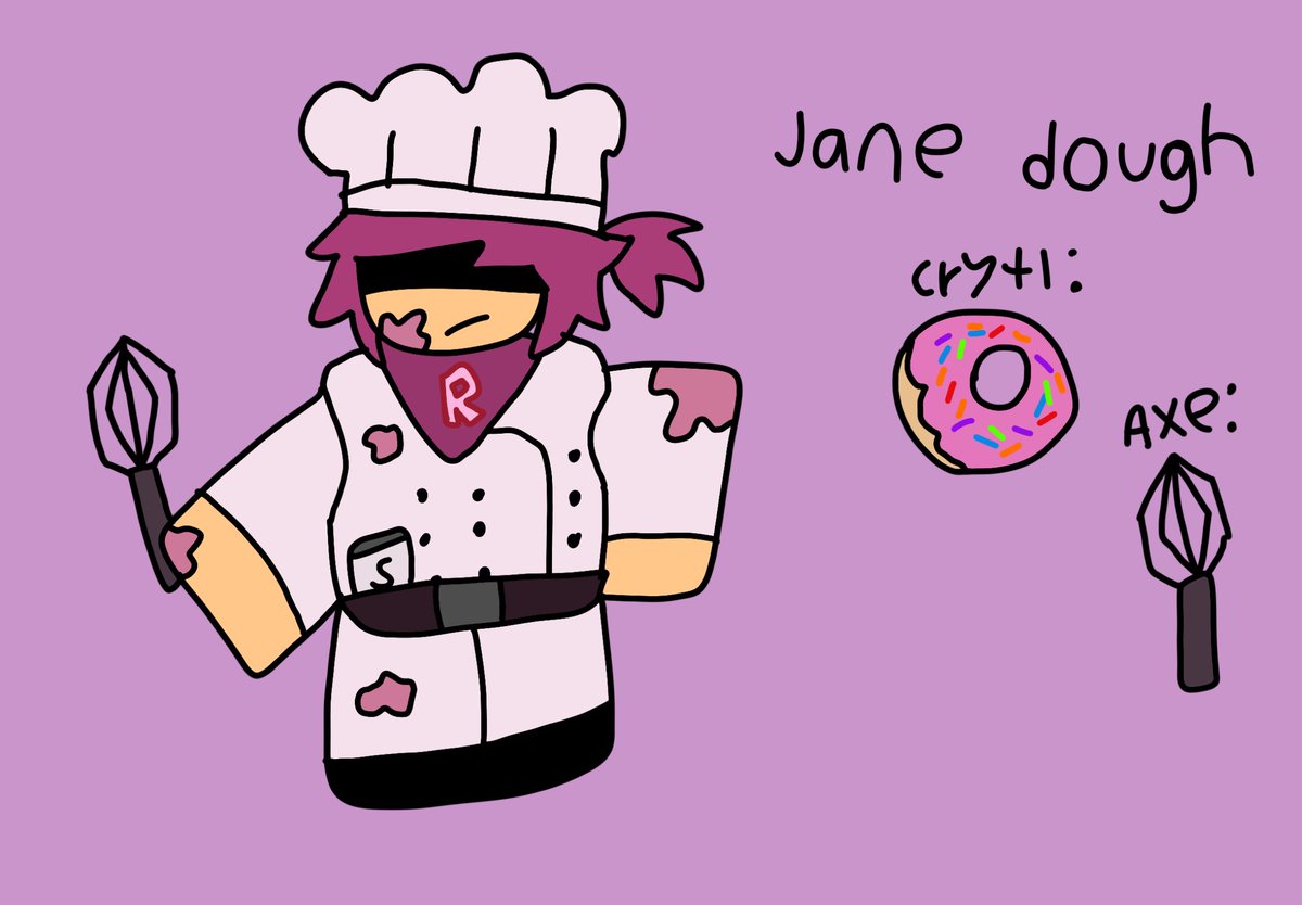 BBlueguy7025453's tweet image. Jane dough #forsaken #skin #janedoe