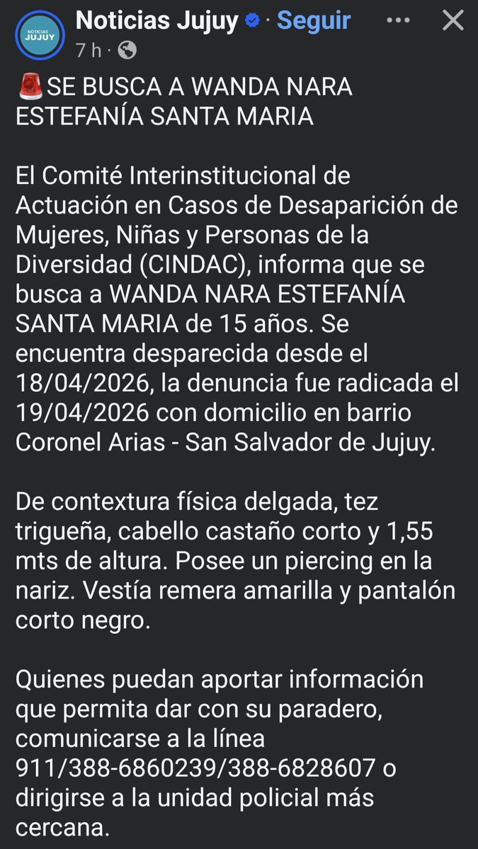 Soledad Tarquini tweet media