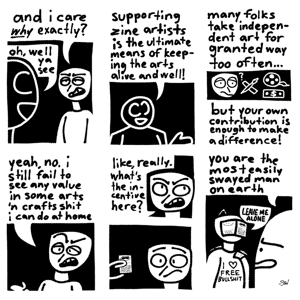 STOOVRS's tweet image. he’s getting another freebie
#oc #comic