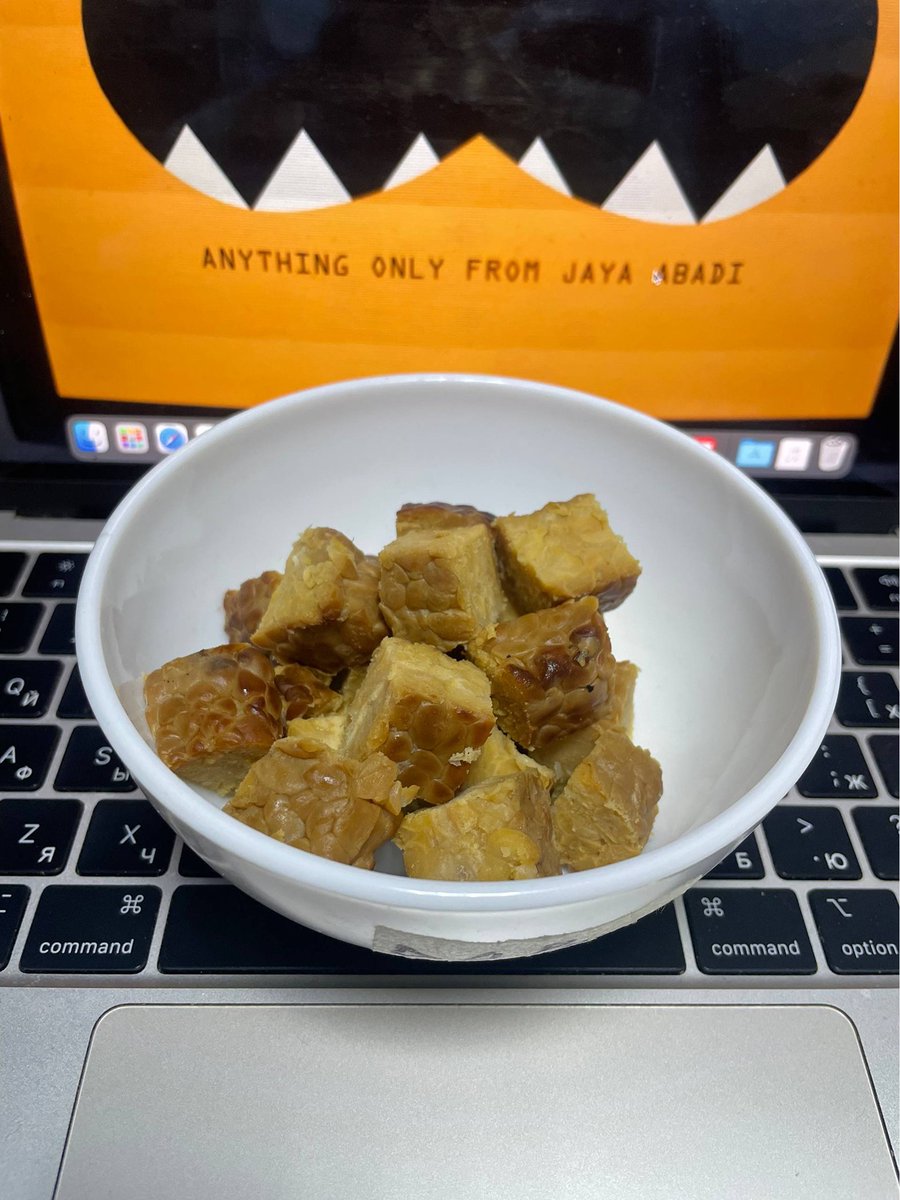 KaipoRivers's tweet photo. I tried tempeh for the first time today! >:3 https://t.co/8zQUV6b8C3