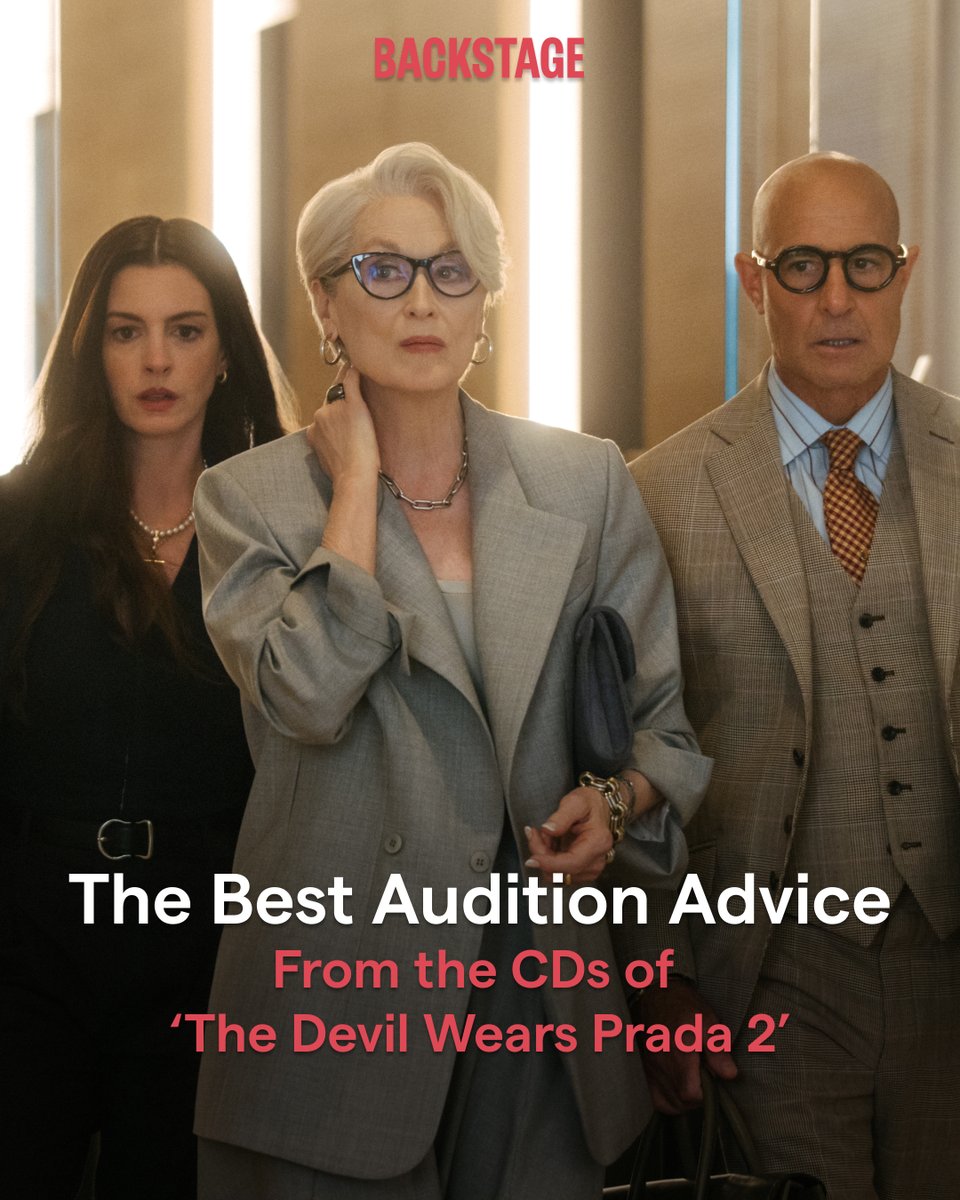 Backstage tweet media