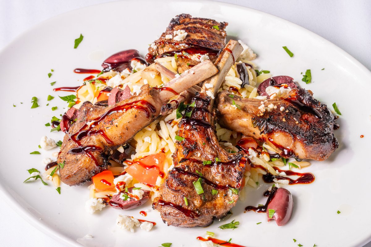 AngryButcherLV's tweet photo. Treat yourself this month! Our Mediterranean Lamb Chops are a must-try at Social Hour. Pair it with a mint julep or a mojito and enjoy the vibes at The Angry Butcher Steakhouse. https://t.co/fHhv4pV6u5