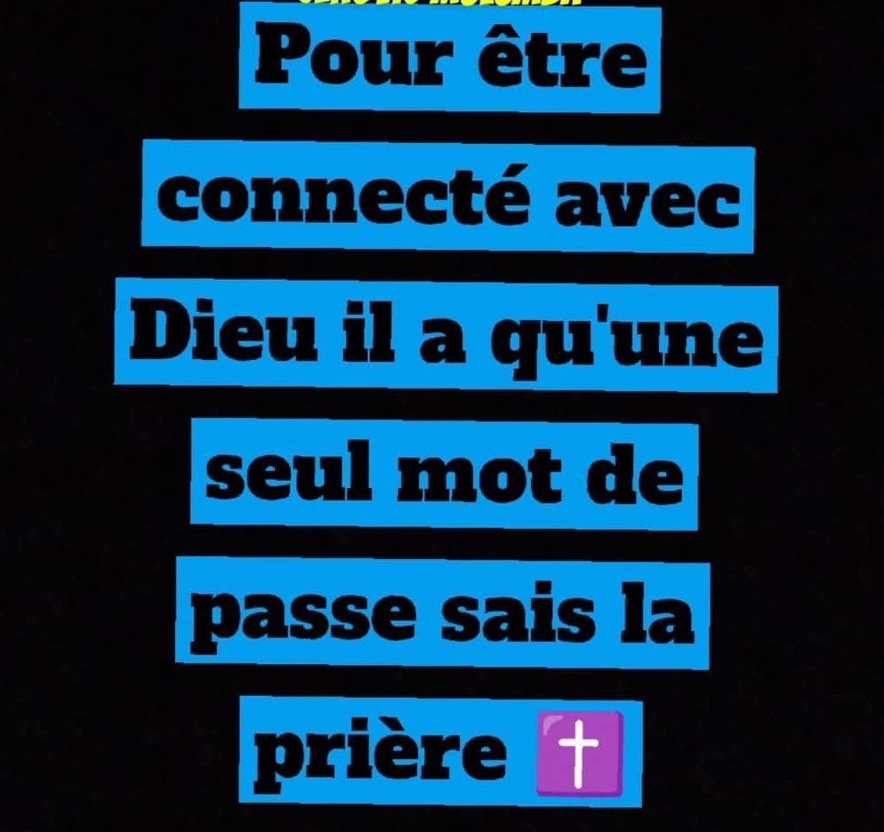 OlivierDomyBey1's tweet image. #AMEN 🙏🙌